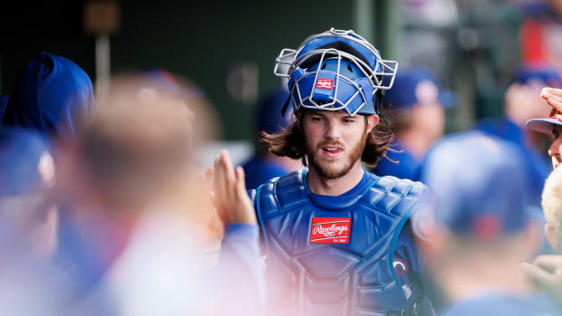 Texas Rangers catcher Jonah Heim. (Photo by Texas Rangers)